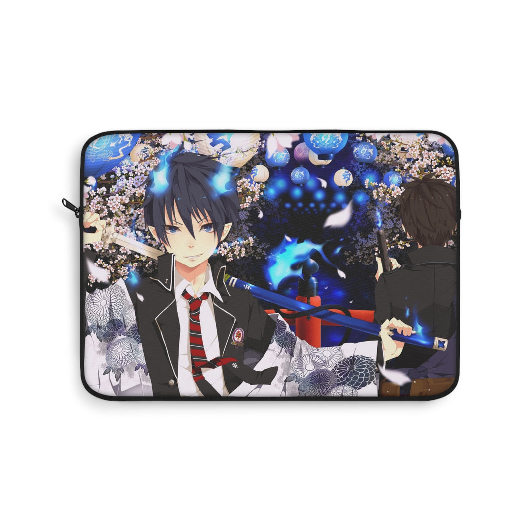 Rin and Yukio Okumura Laptop Sleeve
