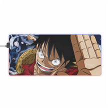 Load image into Gallery viewer, Monkey D. Luffy RGB LED Mouse Pad (Desk Mat)
