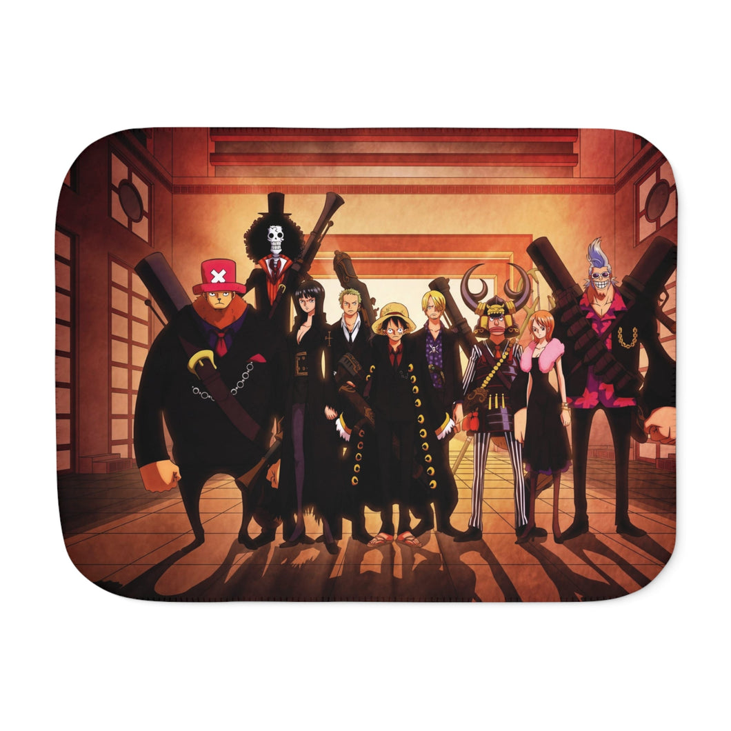 Anime One Piece Sherpa Blanket