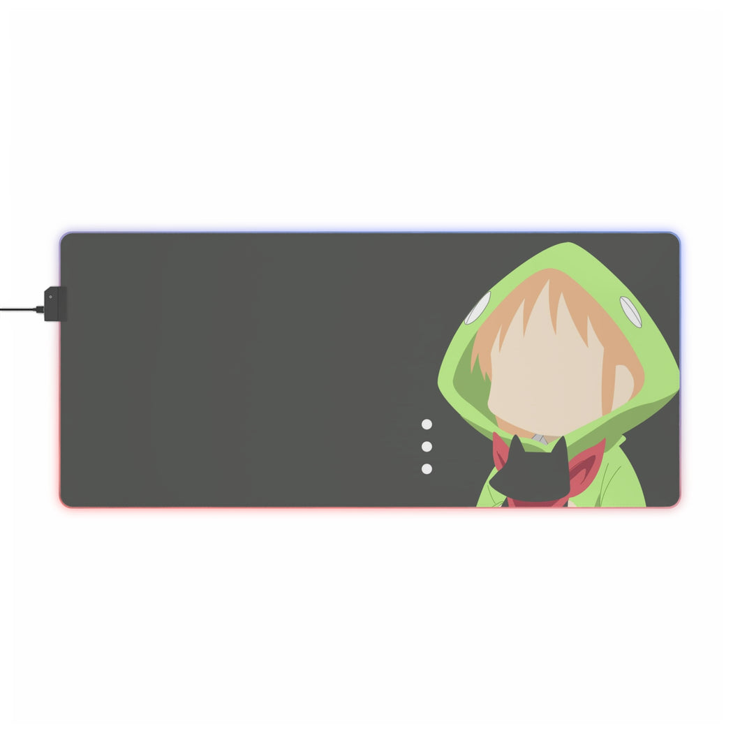 Nichijou wallpaper RGB LED Mouse Pad (Desk Mat)