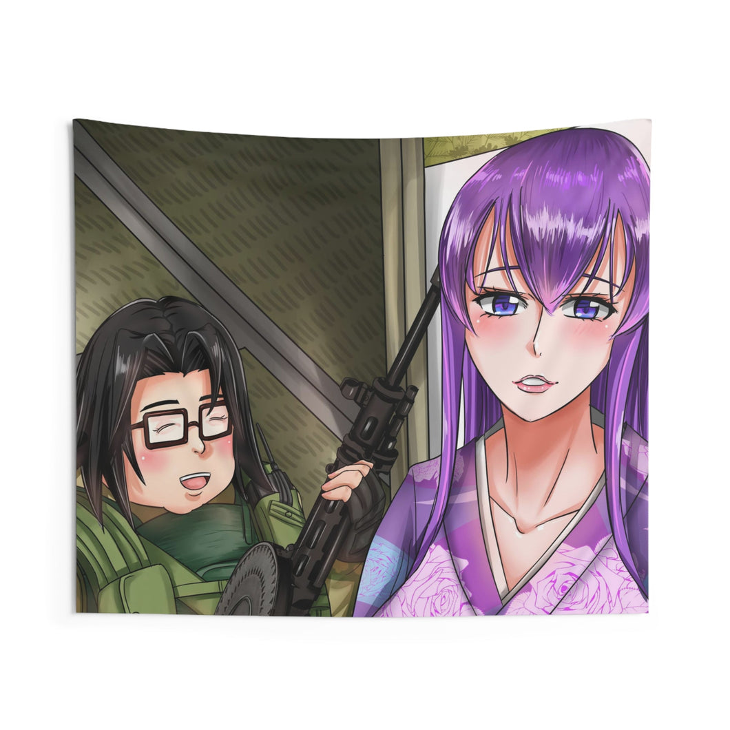 Highschool Of The Dead Indoor Wall Tapestry