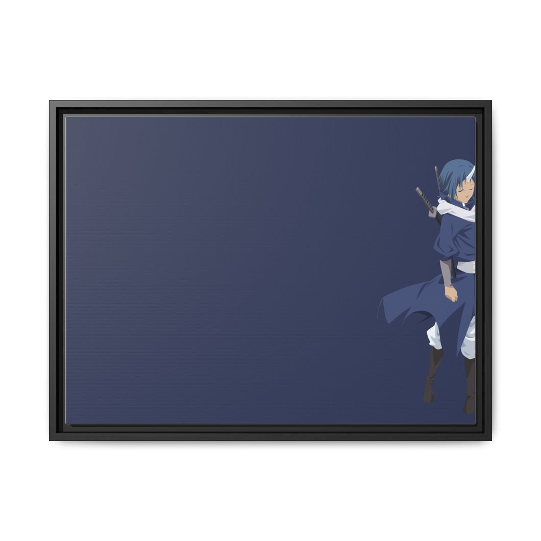 Anime That Time I Got Reincarnated as a Slime Canvas Framed Art Print