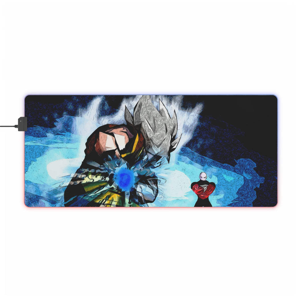 Goku vs. Jiren RGB LED Mouse Pad (Desk Mat)