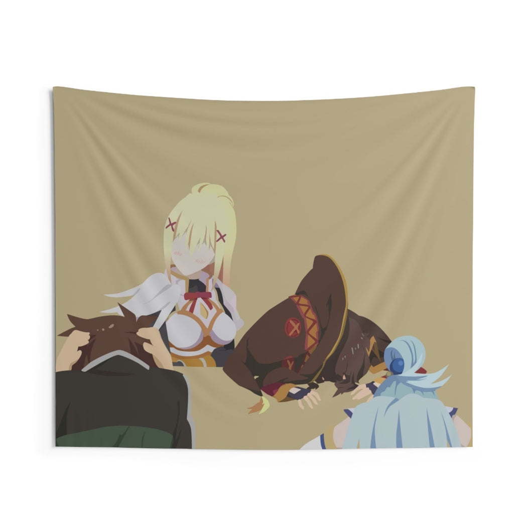KonoSuba - God’s blessing on this wonderful world!! Indoor Wall Tapestry