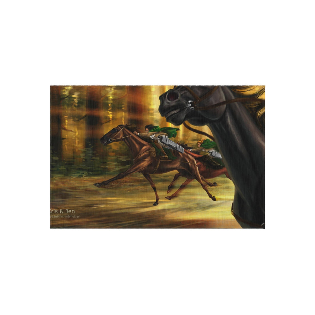 Anime Attack On Titan Rug