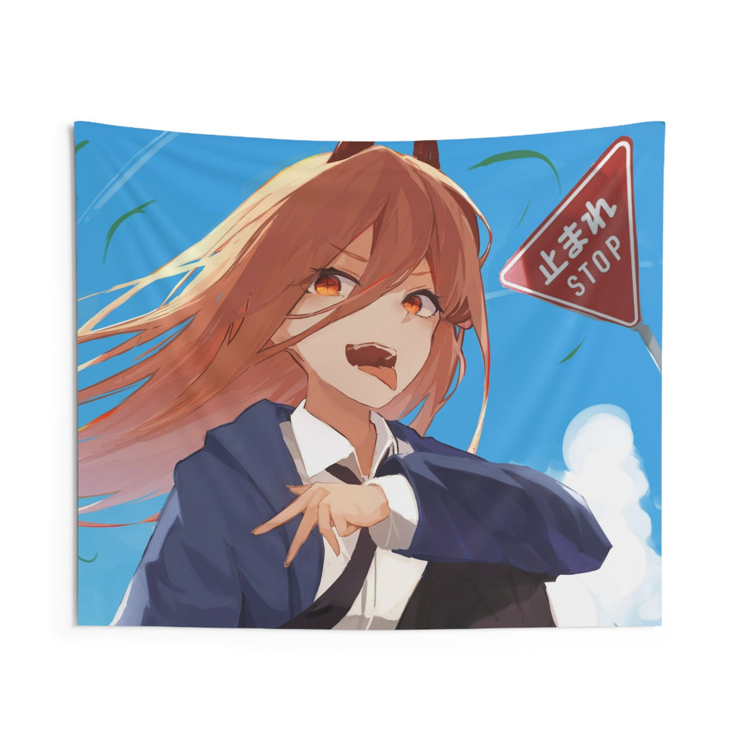 Anime Chainsaw Man Indoor Wall Tapestry
