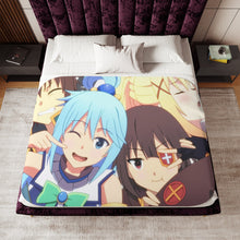 Load image into Gallery viewer, KonoSuba - God’s Blessing On This Wonderful World!! Sherpa Blanket
