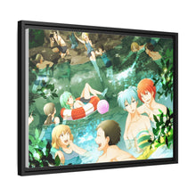 Load image into Gallery viewer, Bathing Canvas Framed Art Print
