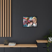 Load image into Gallery viewer, Anime Howl&#39;s Moving Castle Canvas Framed Art Print
