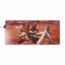 Load image into Gallery viewer, Anime Mobile Suit Gundam 00 RGB LED Mouse Pad (Desk Mat)
