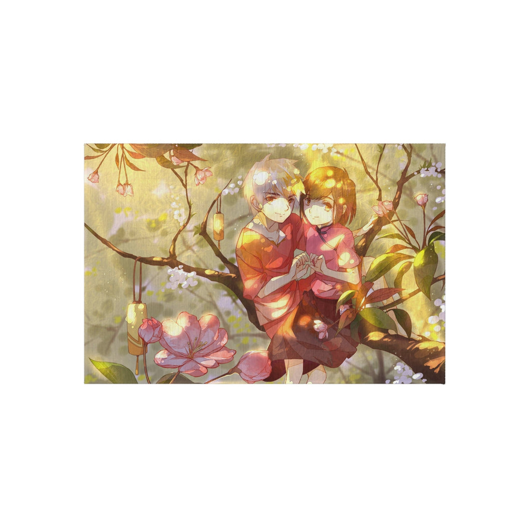 Big Fish & Begonia Rug
