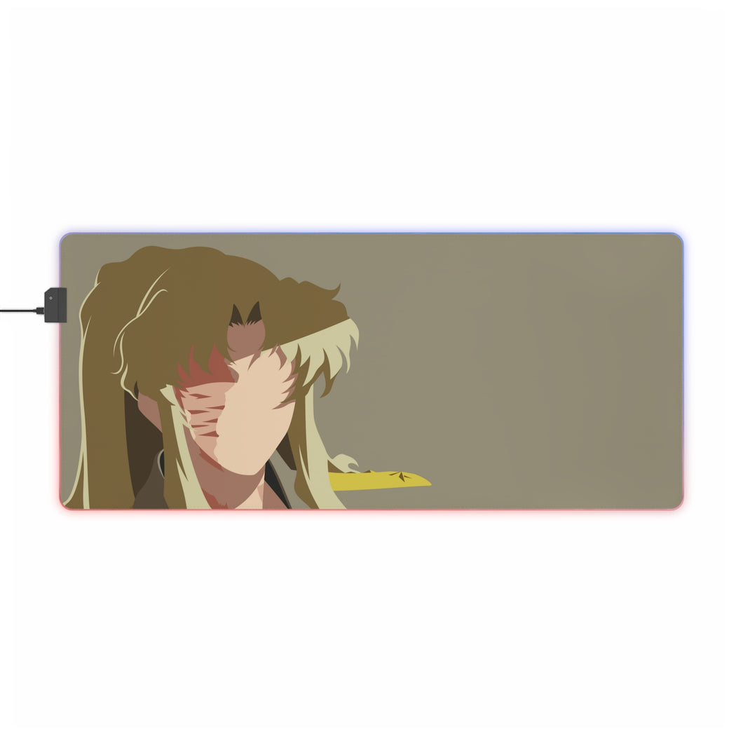 Black Lagoon Balalaika RGB LED Mouse Pad (Desk Mat)