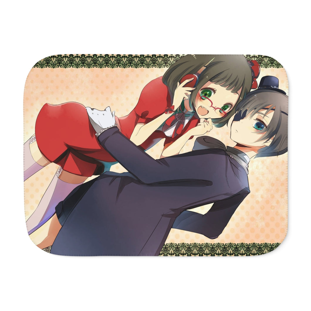 Black Butler Sherpa Blanket
