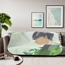 Load image into Gallery viewer, Mob Psycho 100 Shigeo Kageyama Sherpa Blanket
