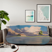 Load image into Gallery viewer, Anime Spirited Awayr Sherpa Blanket
