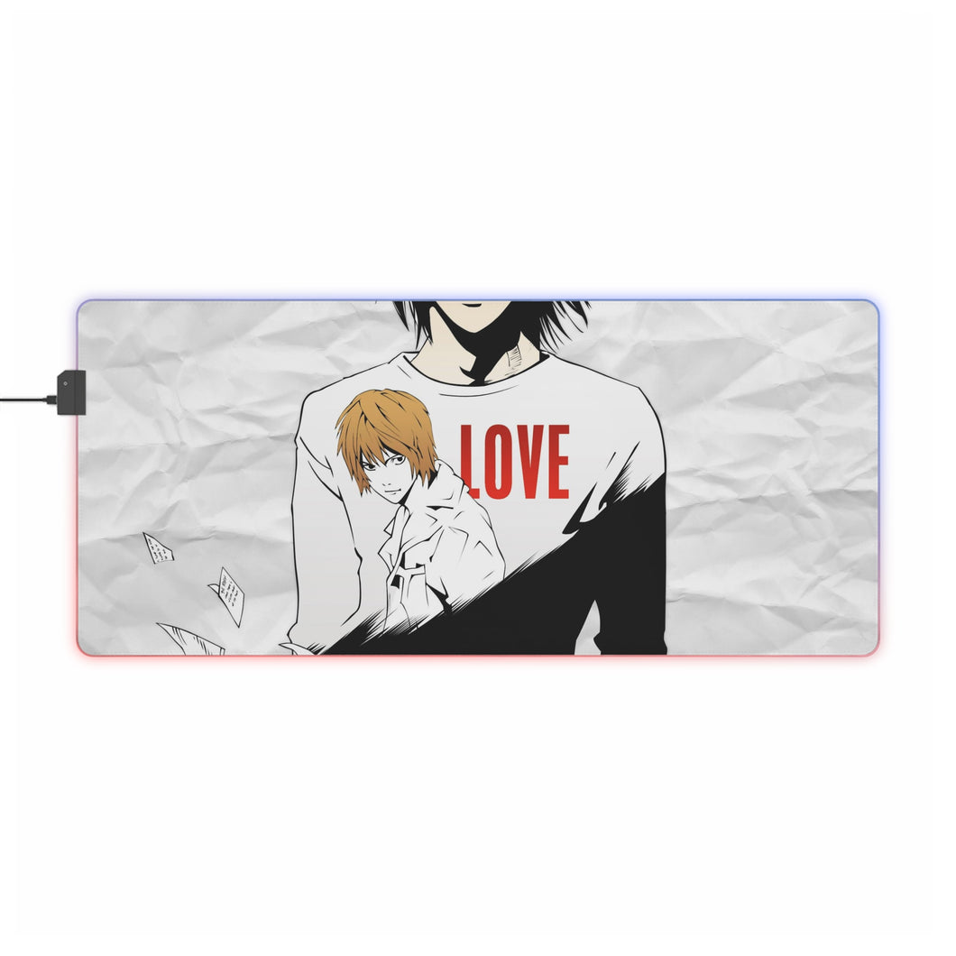 Death Note RGB LED Mouse Pad (Desk Mat)
