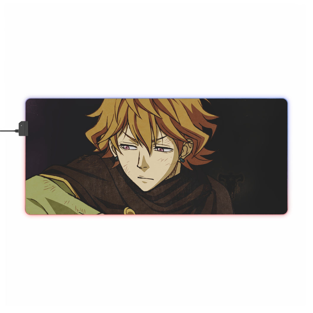Anime Black Clover RGB LED Mouse Pad (Desk Mat)