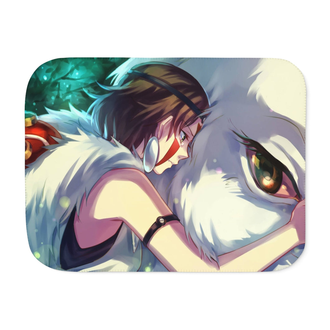 Anime Princess Mononoker Sherpa Blanket