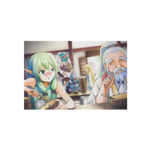 Load image into Gallery viewer, Goblin Slayer Dwarf Shaman, Goblin Slayer, High Elf Archer, Lizard Priest, Priestess Rug
