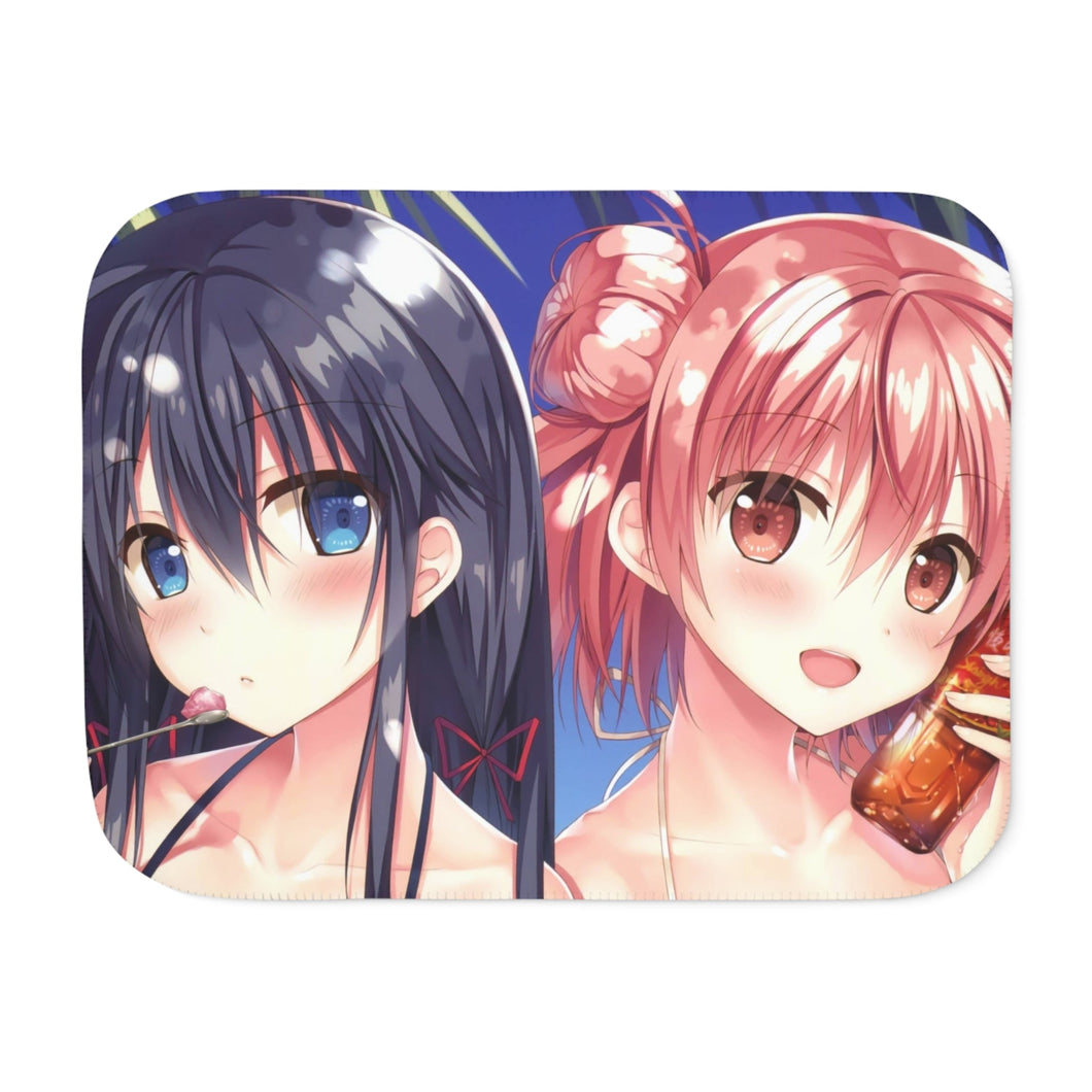 Anime My Teen Romantic Comedy SNAFU Sherpa Blanket