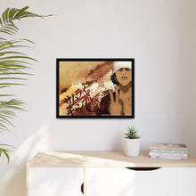 Load image into Gallery viewer, Anime Samurai Champloor Canvas Framed Art Print
