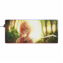 Load image into Gallery viewer, Beyond The Boundary RGB LED Mouse Pad (Desk Mat)
