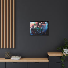Load image into Gallery viewer, Anime Demon Slayer: Kimetsu no Yaiba Canvas Framed Art Print
