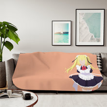 Load image into Gallery viewer, Is It Wrong To Try To Pick Up Girls In A Dungeon? Sherpa Blanket
