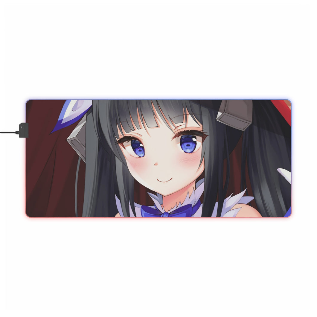 Is It Wrong to Try to Pick Up Girls in a Dungeon? Hestia RGB LED Mouse Pad (Desk Mat)