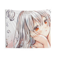 Anime Girl Indoor Wall Tapestry