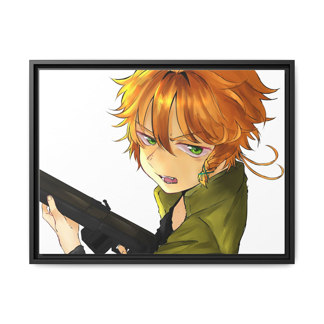 The Promised Neverland Emma Canvas Framed Art Print
