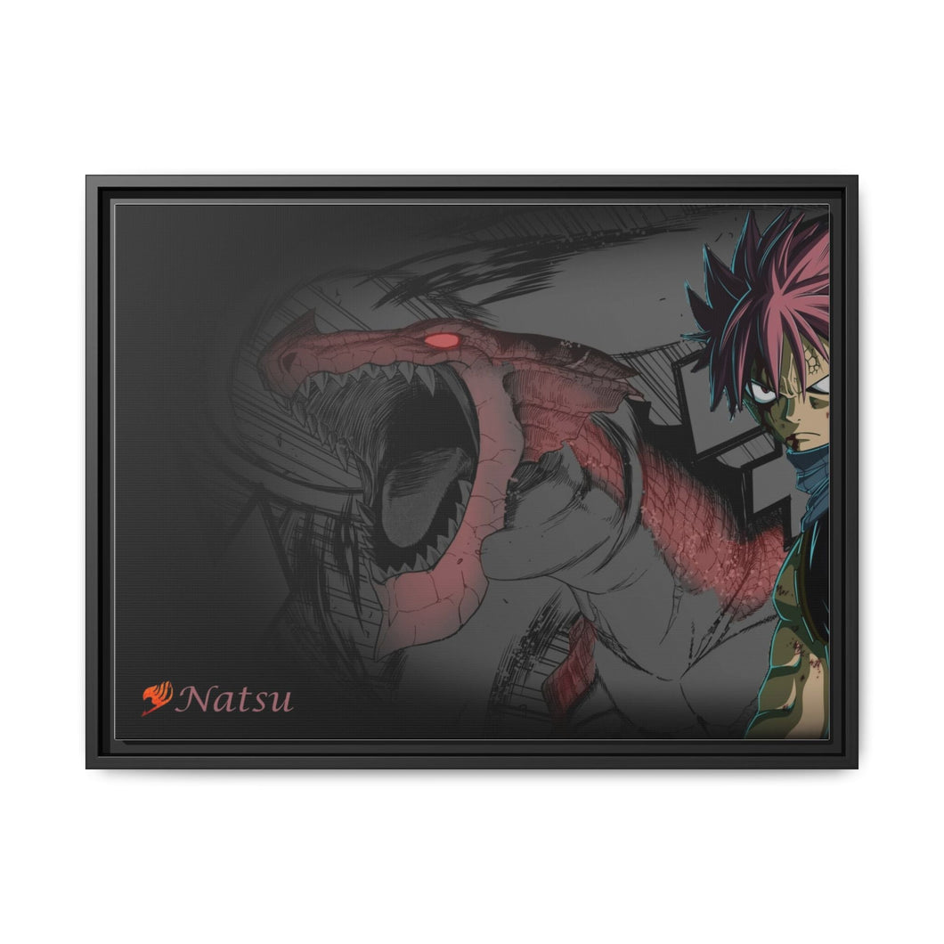 Anime Fairy Tail Canvas Framed Art Print