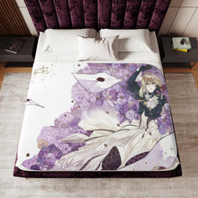 Load image into Gallery viewer, Violet Evergarden Sherpa Blanket
