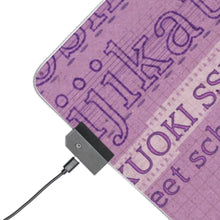 Load image into Gallery viewer, Hakuouki Shinsengumi Kitan RGB LED Mouse Pad (Desk Mat)
