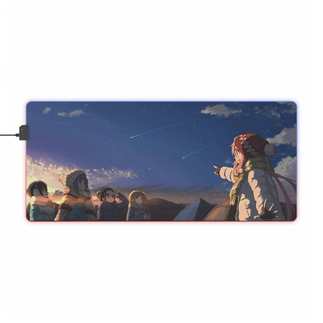 Laid-Back Camp RGB LED Mouse Pad (Desk Mat)