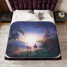 Load image into Gallery viewer, Anime Dragon Ball Sherpa Blanket
