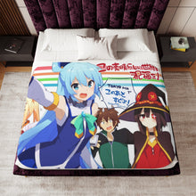 Load image into Gallery viewer, Anime KonoSuba - God’s blessing on this wonderful world!!r Sherpa Blanket
