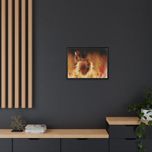 Load image into Gallery viewer, The Flames Of Peace Canvas Framed Art Print
