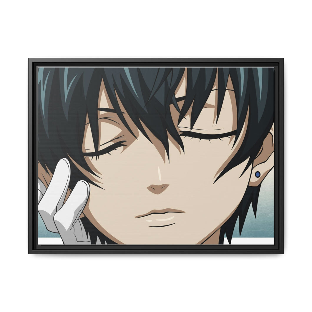Ciel Phantomhive Canvas Framed Art Print