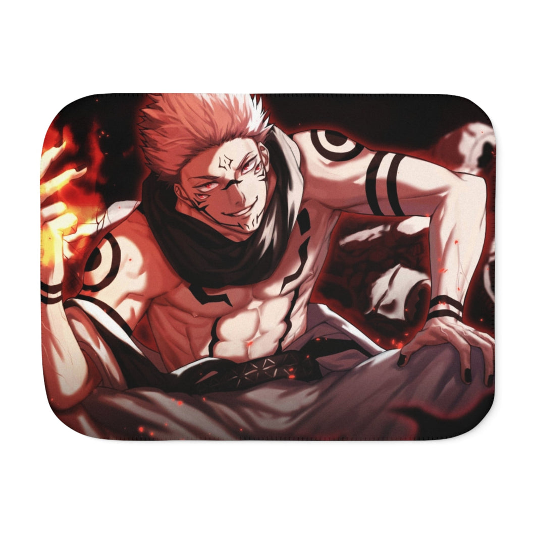 Jujutsu Kaisen Sherpa Blanket