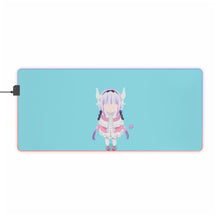 Load image into Gallery viewer, Miss Kobayashi's Dragon Maid RGB LED Mouse Pad (Desk Mat)
