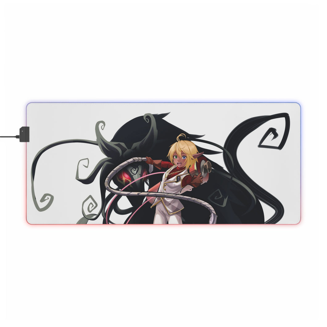 Anime Overlord RGB LED Mouse Pad (Desk Mat)