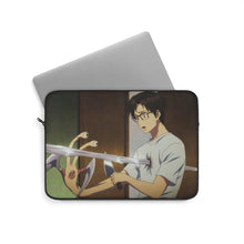 Load image into Gallery viewer, Shinich getting stabbed (Parasyte Laptop Sleeve
