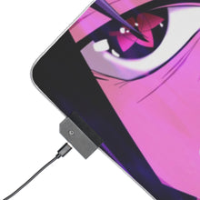 Load image into Gallery viewer, Sasuke (Mangekyou sharingan) RGB LED Mouse Pad (Desk Mat)
