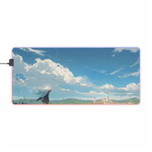 Load image into Gallery viewer, Anime Landscape RGB LED Mouse Pad (Desk Mat)
