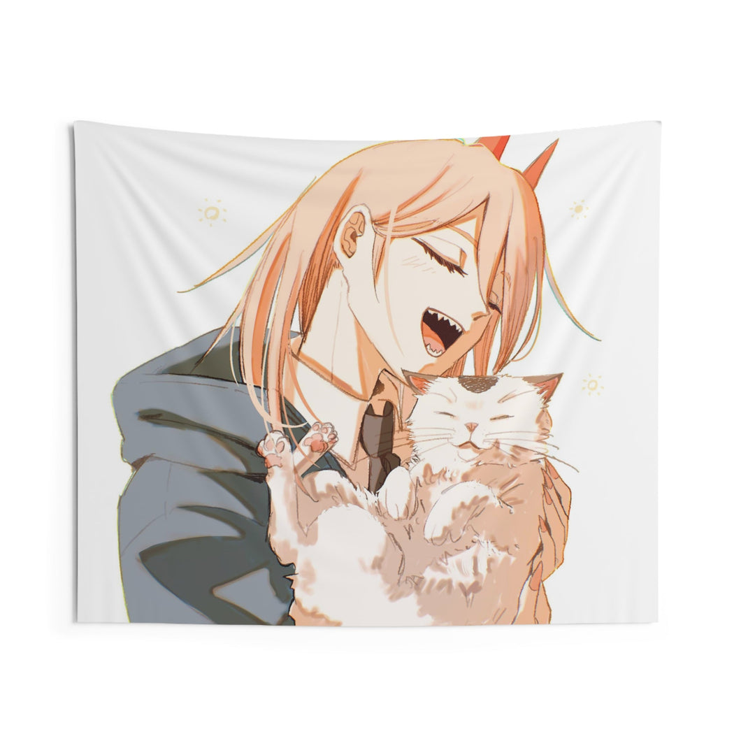 Anime Chainsaw Man Indoor Wall Tapestry