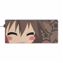 Load image into Gallery viewer, Lucky Star Misao Kusakabe RGB LED Mouse Pad (Desk Mat)
