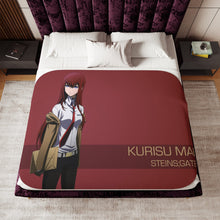 Load image into Gallery viewer, Makise Kurisu Sherpa Blanket
