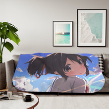 Load image into Gallery viewer, Mitsuha (Your Name) Sherpa Blanket

