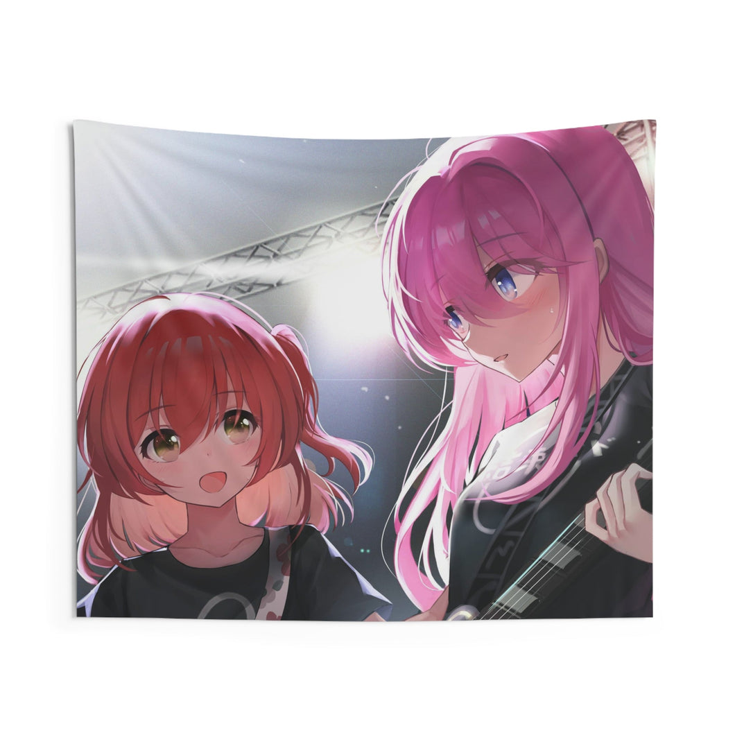 Hitori Gotou & Ikuyo Kita Indoor Wall Tapestry